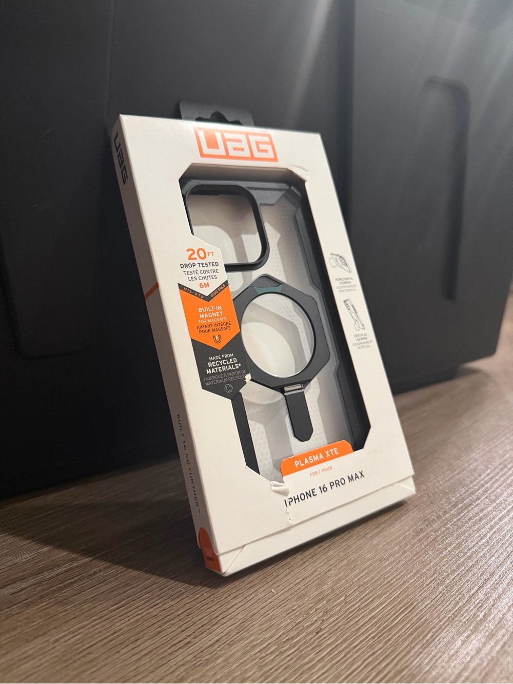 3 Pack UAG Plasma XTE MagSafe Cases iPhone 16 Pro Max Black New